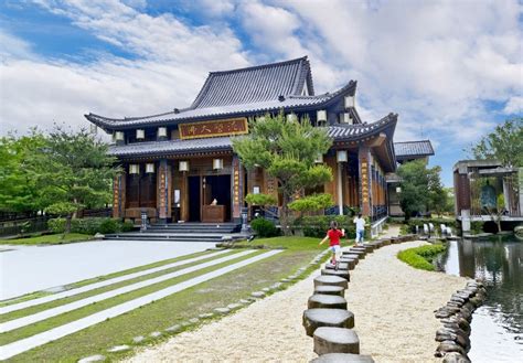 北宜佛像|【宜蘭員山景點】北后寺～唐風建築搭配日式禪風庭園，落羽松林。